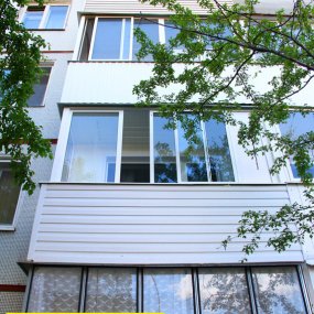 Балкон под ключ (ул. Дзержинского, 48)